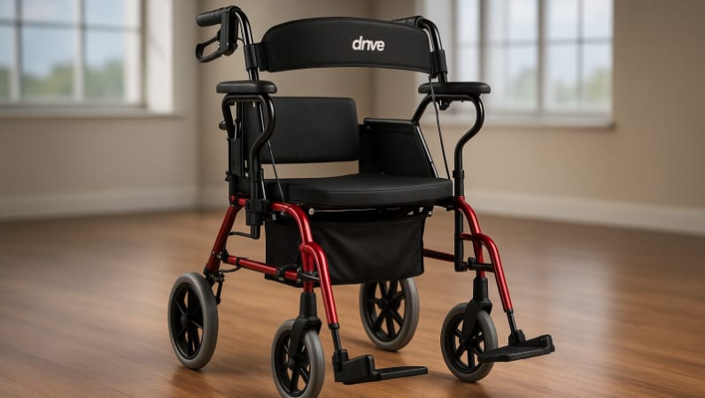 Expert Pick: The Best 2 In 1 Rollator Walker Wheelchair for rent in Ottawa – RentAnythingStore