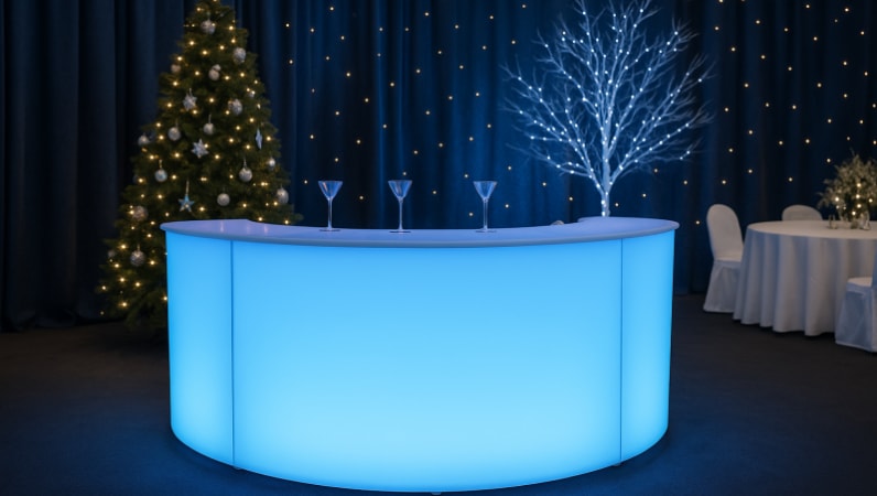 Seasonal Event Ideas Featuring LED Lit Bar Rentals in Kanata for rent in Kanata – RentAnythingStore