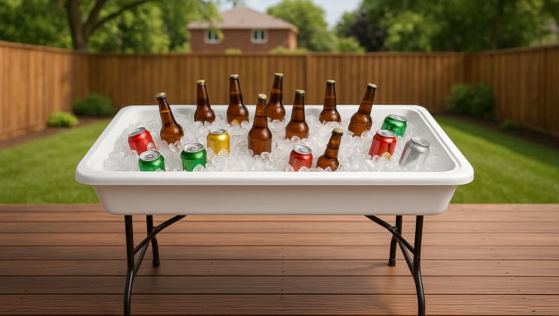 Maximizing Space and Convenience: Fill 'N Chill Tables in Orléans for rent in Orléans – RentAnythingStore