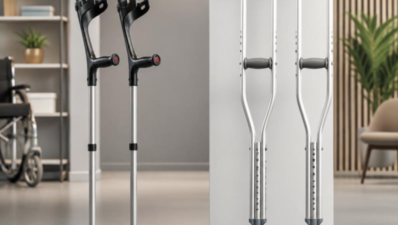 Forearm Crutches vs Underarm Crutches: Which Rental Is Right? for rent in Arnprior – RentAnythingStore