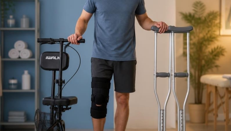 iWALK Knee Crutch vs Crutches: Which Rental Fits Your Recovery? for rent in Arnprior – RentAnythingStore