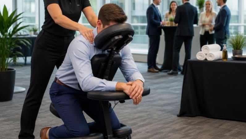 Portable Massage Chair Rental for Corporate Wellness Events in Kanata for rent in Kanata – RentAnythingStore