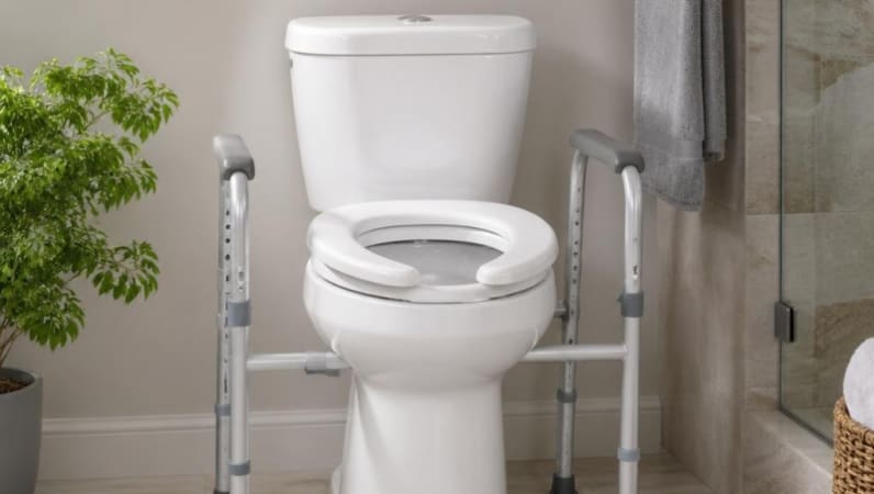 Rent How Adjustable Toilet Safety Rails Help Prevent Bathroom Falls in Kanata on RentAnythingStore How Adjustable Toilet Safety Rails Help Prevent Bathroom Falls for rent in Kanata – RentAnythingStore