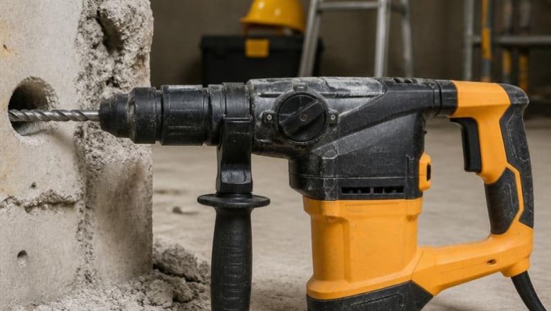 Rent Should You Rent a Rotary Hammer Drill for Concrete Work? in Orléans on RentAnythingStore Should You Rent a Rotary Hammer Drill for Concrete Work? for rent in Orléans – RentAnythingStore