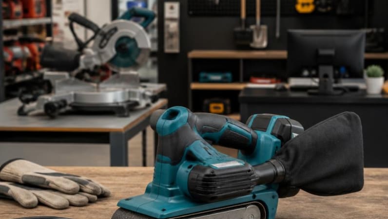 How to Rent a Cordless Band File Belt Sander in Orléans for rent in Orléans – RentAnythingStore