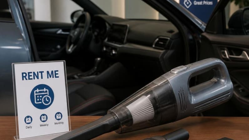 Should You Rent a Cordless Handheld Vacuum for Car Cleaning? for rent in Kanata – RentAnythingStore