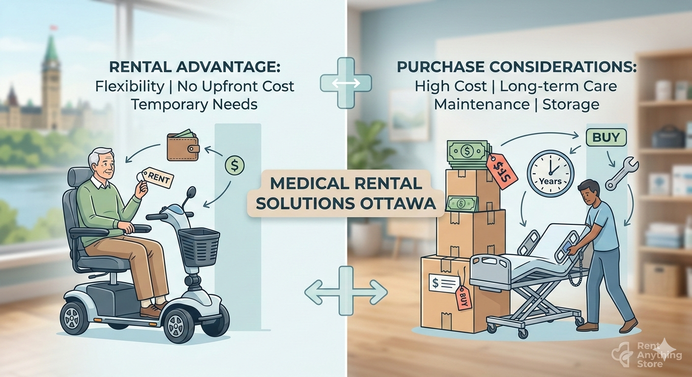 Comparing Purchase vs. Rental of Medical Devices in Ottawa