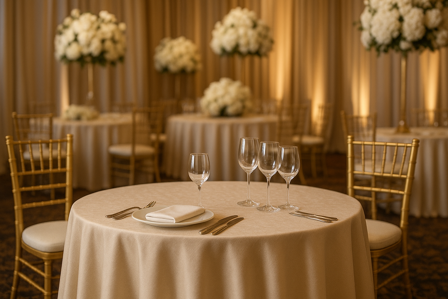 Essential Linens for Elegant Events in Ottawa