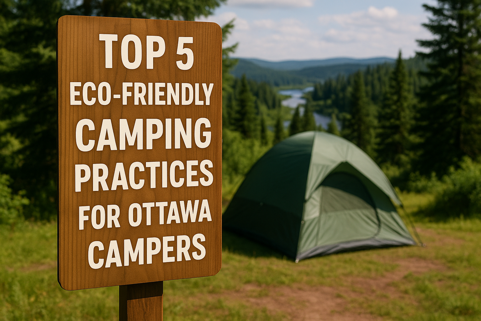 Top 5 Eco-Friendly Camping Practices for Ottawa Campers