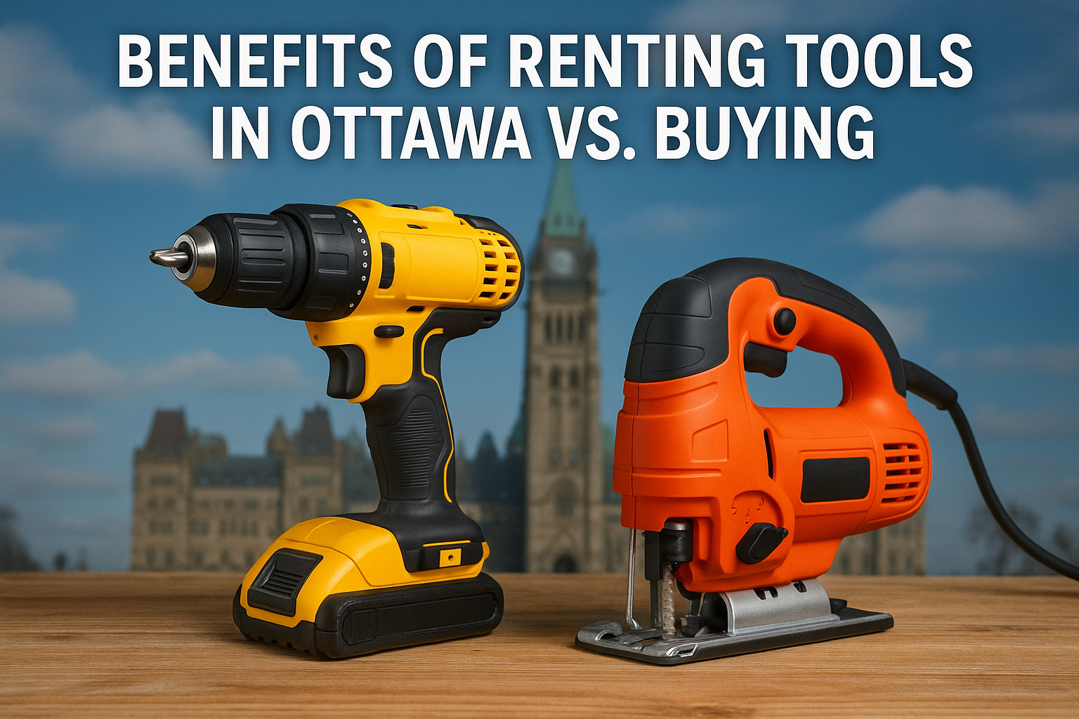 Benefits of Renting Tools in Ottawa vs. Buying