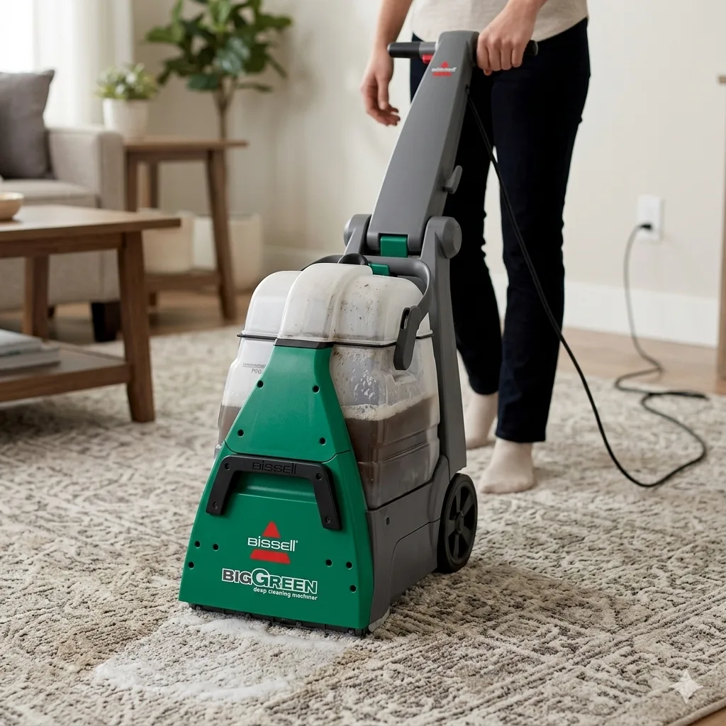 Big Green Deep Cleaning Machine - Carpet Cleaner – $19.00/day