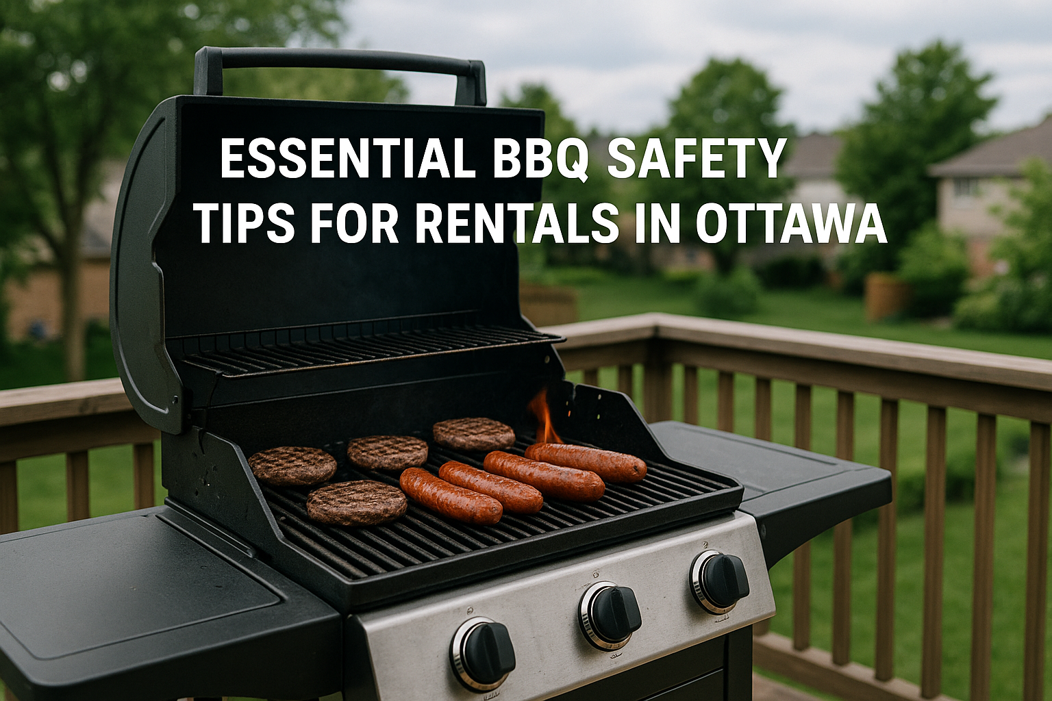 Essential BBQ Safety Tips for Rentals in Ottawa