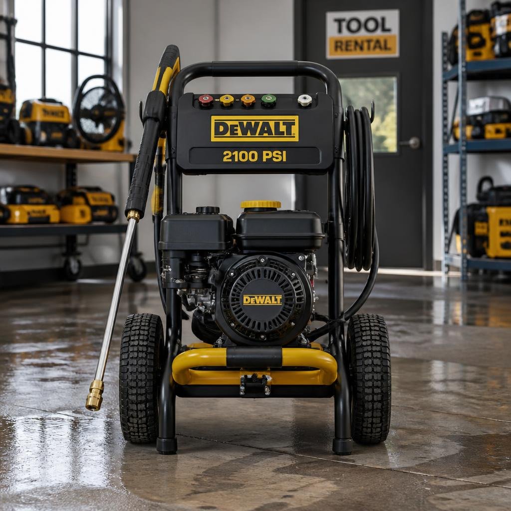 How to Rent a DEWALT 2100 PSI Pressure Washer in Kanata