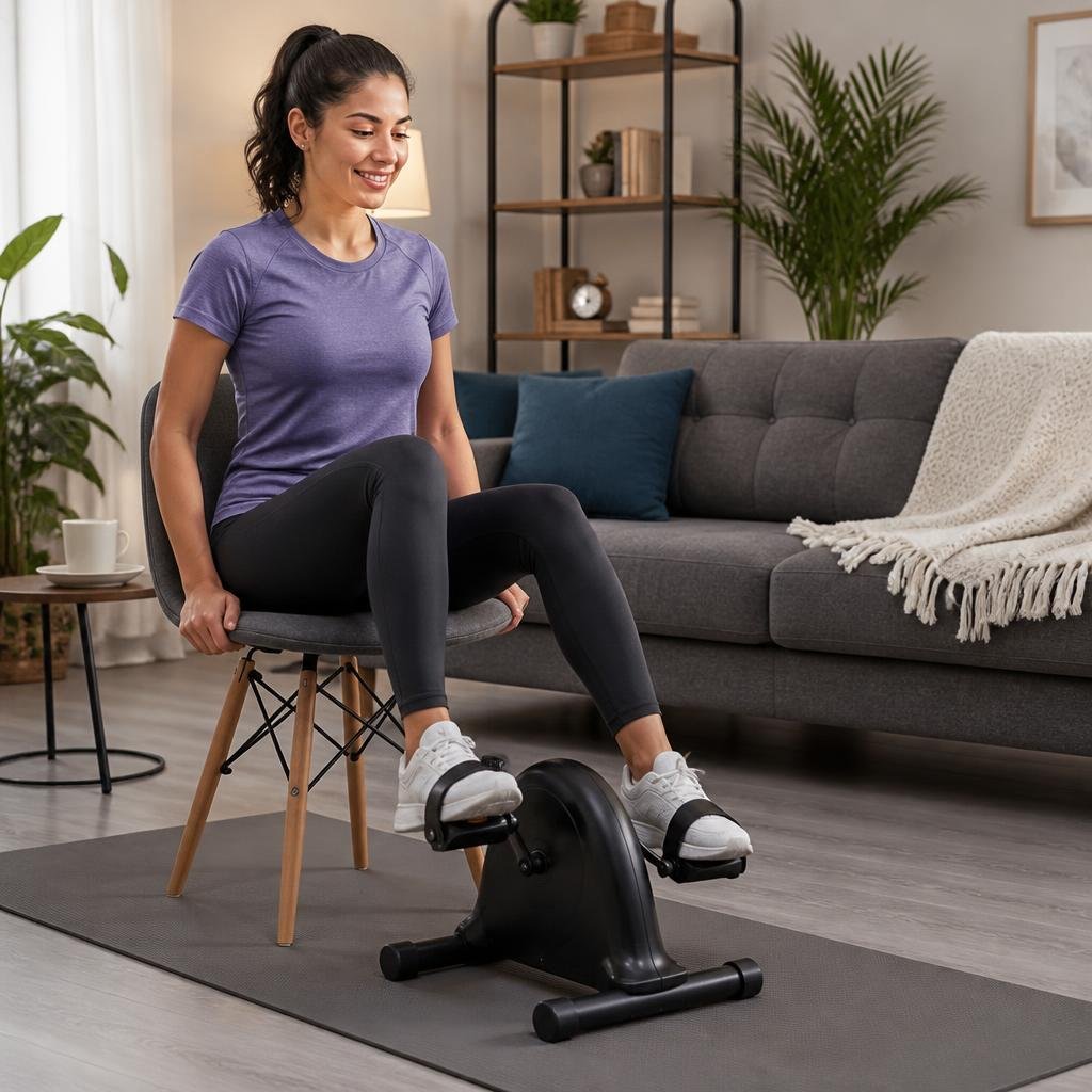 Best Indoor Low-Impact Workouts Using an Exercise Peddler
