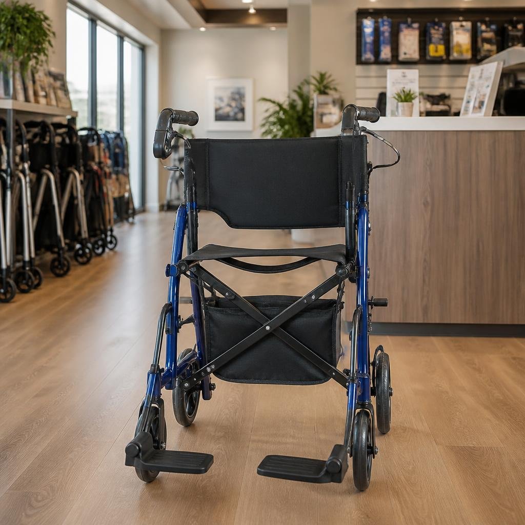 Where to Rent a 2-in-1 Rollator Transport Chair in Kemptville