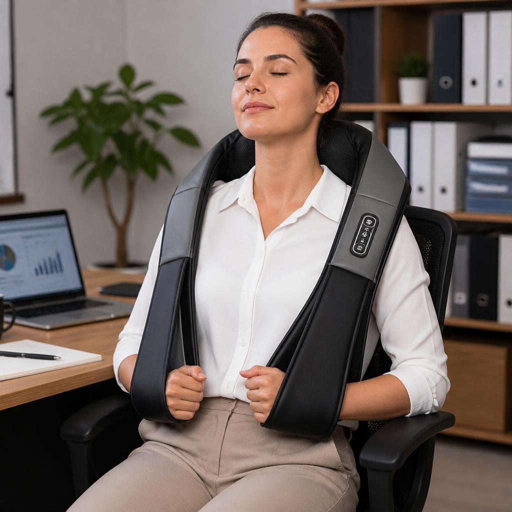 Should You Rent a Shoulder Massager for Office Neck Pain?