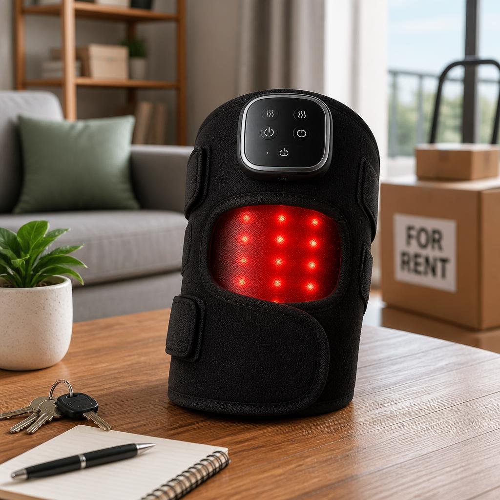 Red Light Heated Knee Massager: What Renters Should Know First