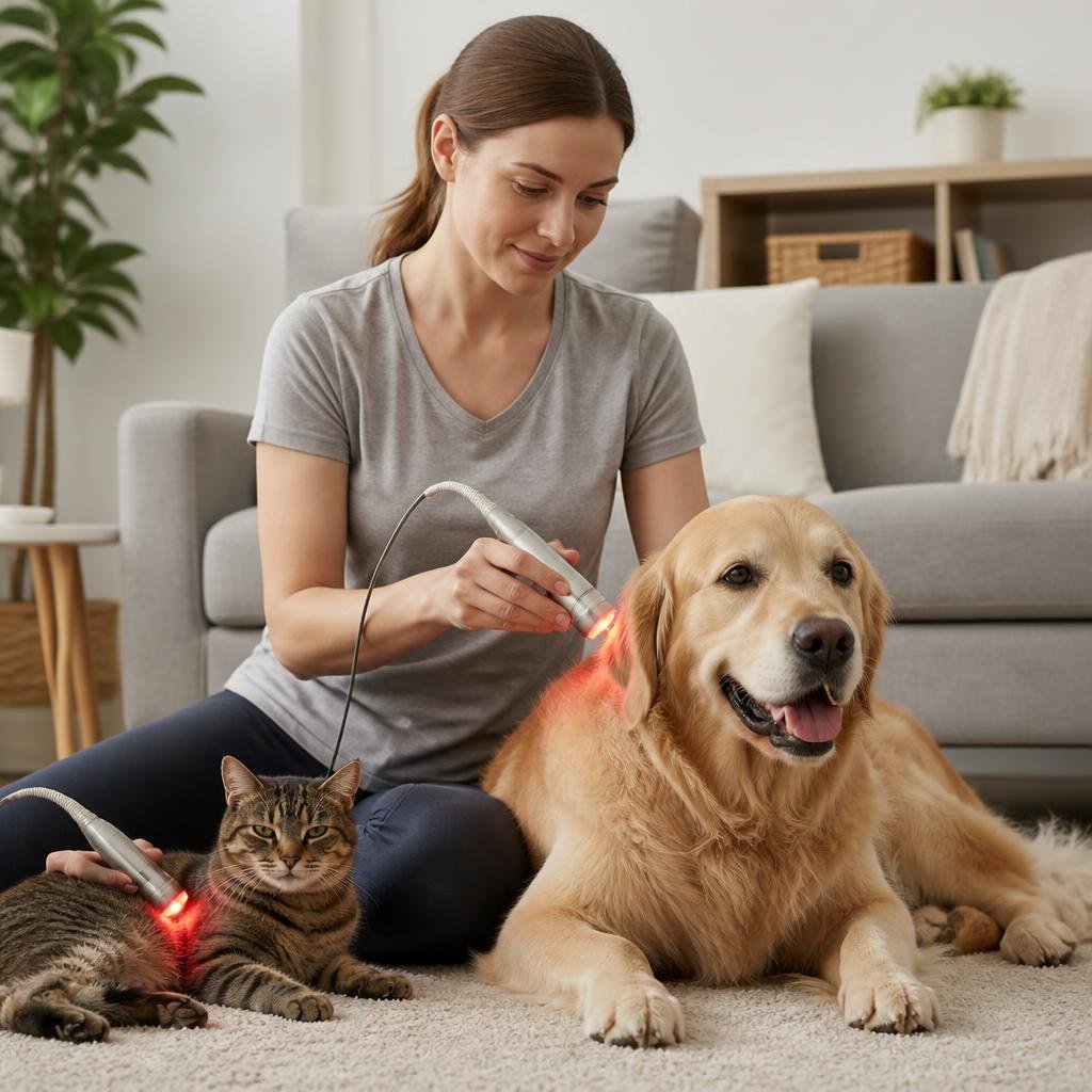 Using Cold Laser Therapy at Home for Humans and Animals
