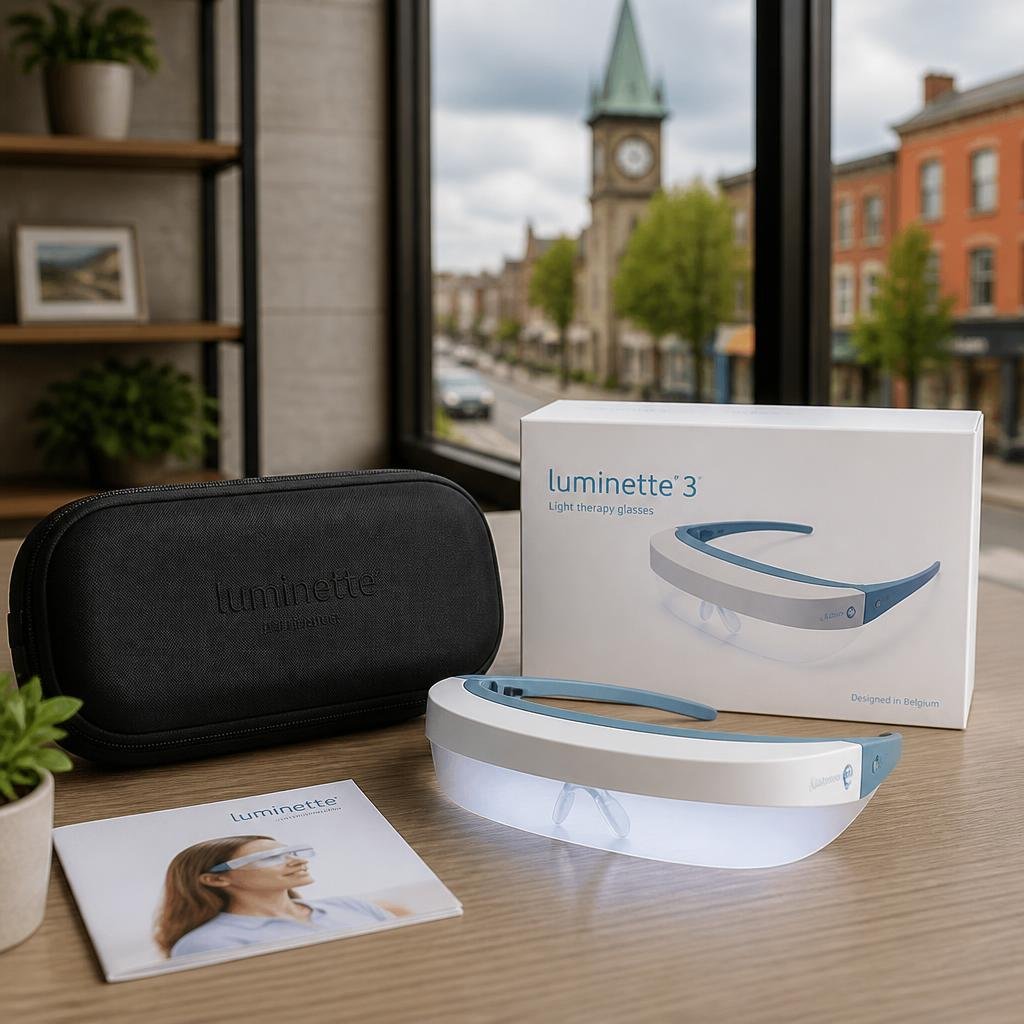 How to Rent Luminette 3 Light Therapy Glasses in Kemptville