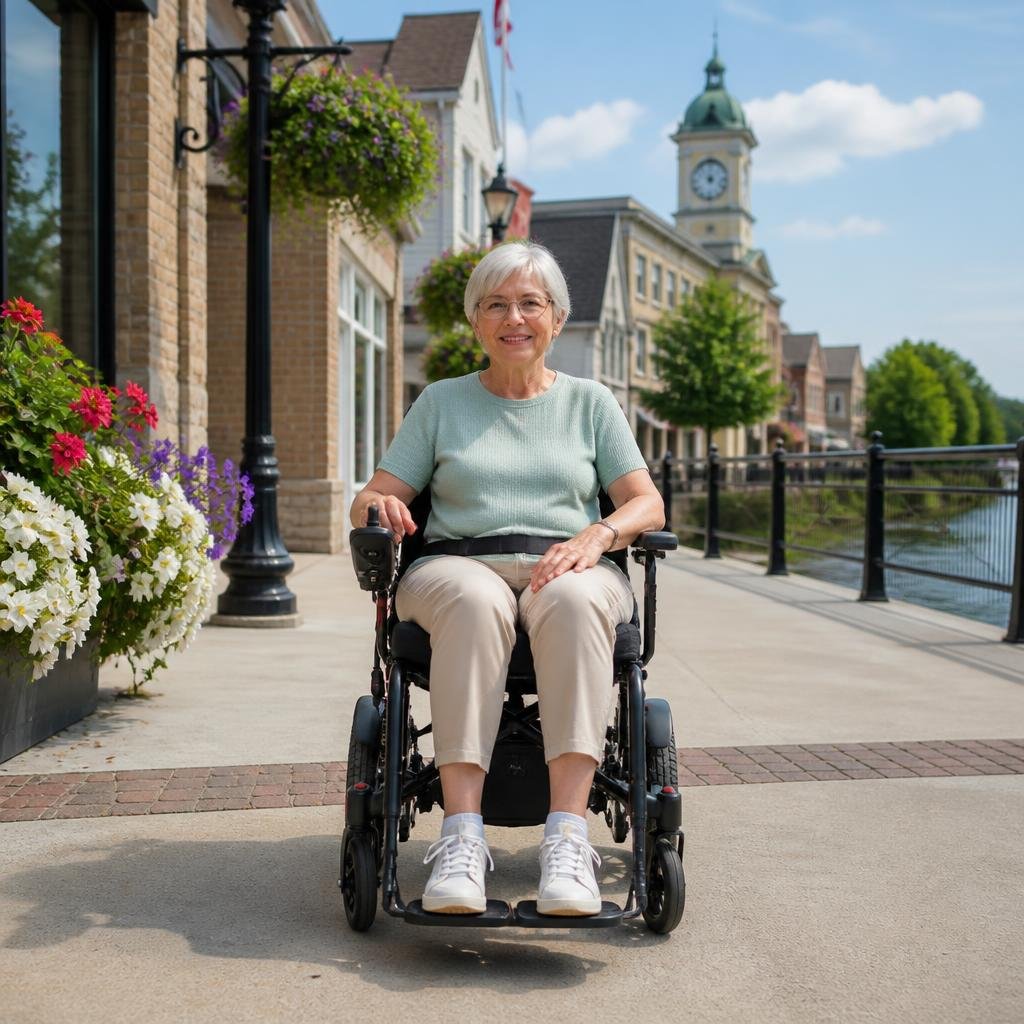 Renting a Foldable Electric Wheelchair for Kemptville Day Trips