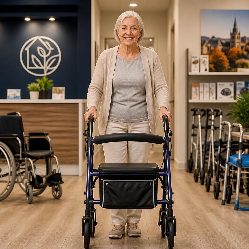 Should You Rent a Rollator Walker After Surgery in Orléans?