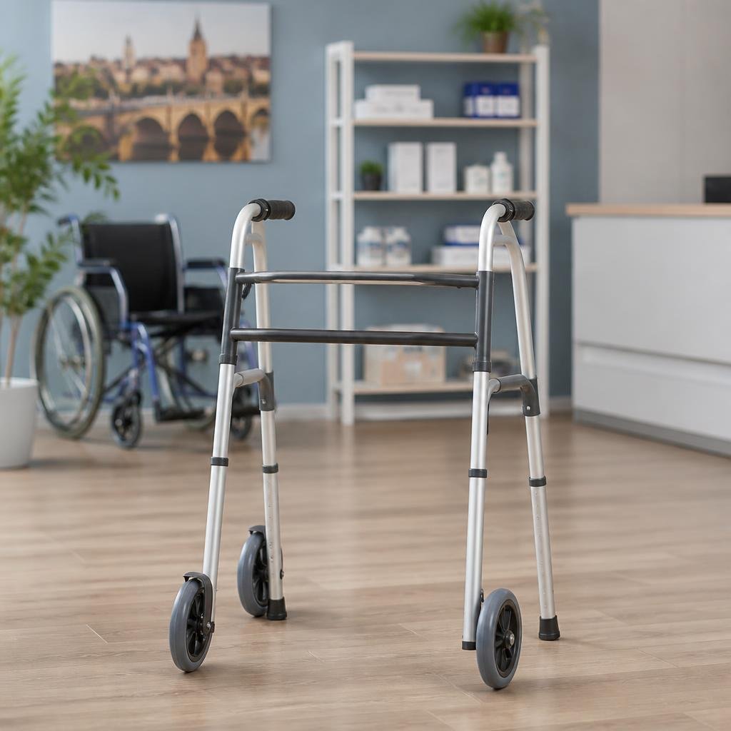 How to Rent a Folding Walker with Wheels in Orléans