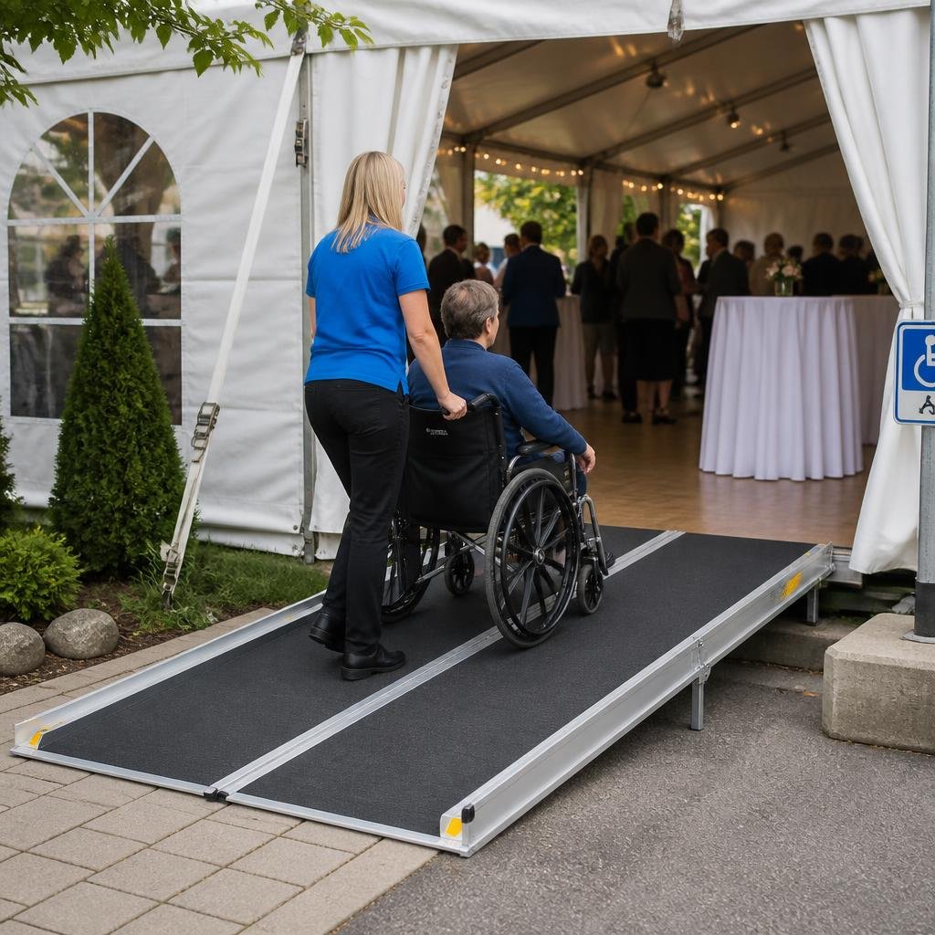 Portable Wheelchair Ramp Rental Tips for Events in Orléans