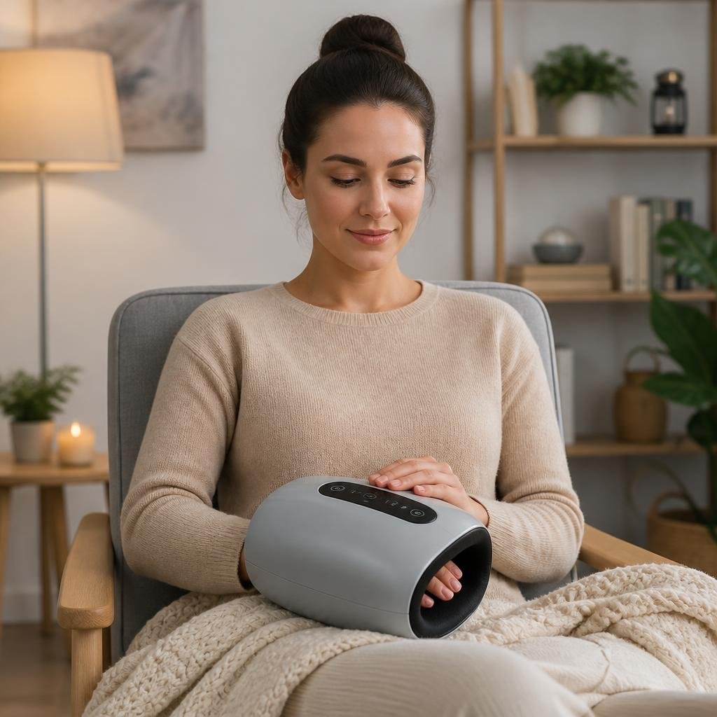 How to Use a Cordless Heated Hand Massager Safely at Home