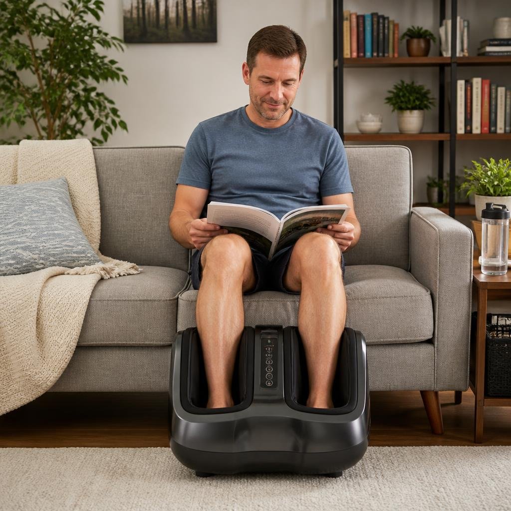 How to Use a Vibrating Foot and Calf Massager Safely