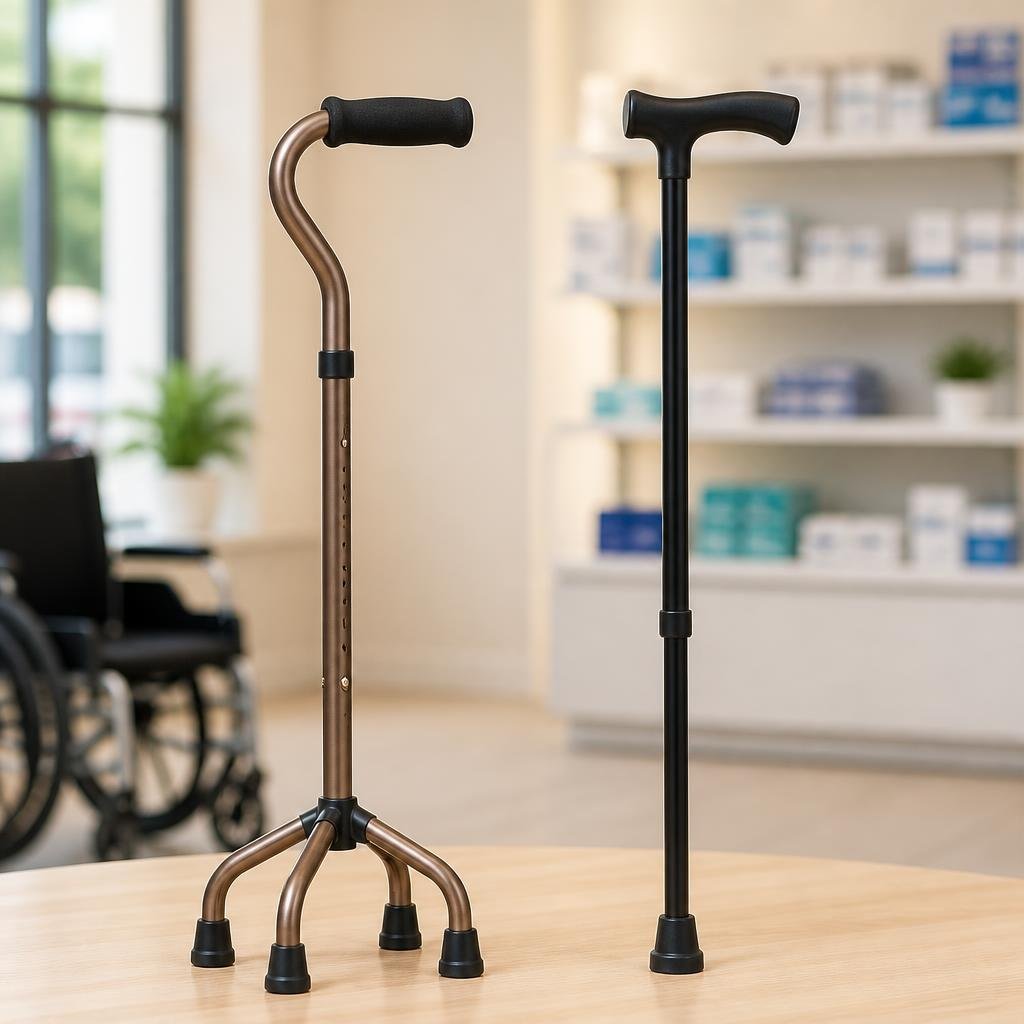 Quad Cane vs Standard Cane: Which Rental Is Right?