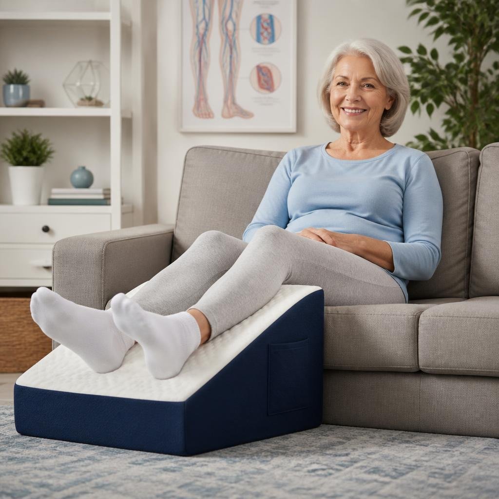 Should You Use a Leg Elevation Wedge for Swelling Relief?