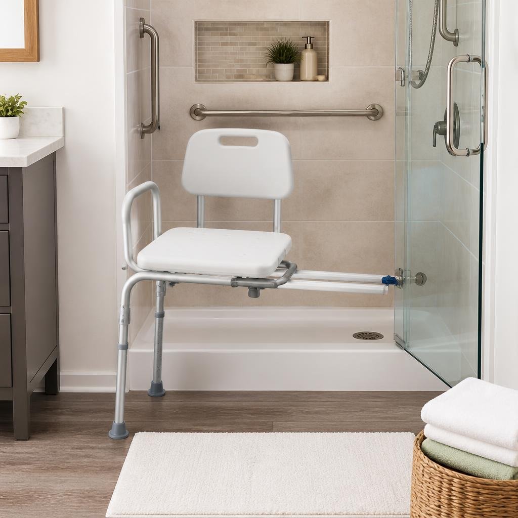 Heavy Duty Sliding Transfer Bench Rental Guide for Accessible Showers