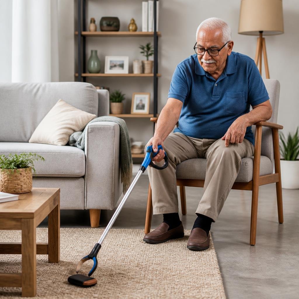 Best Uses for a Reacher Grabber Mobility Aid at Home