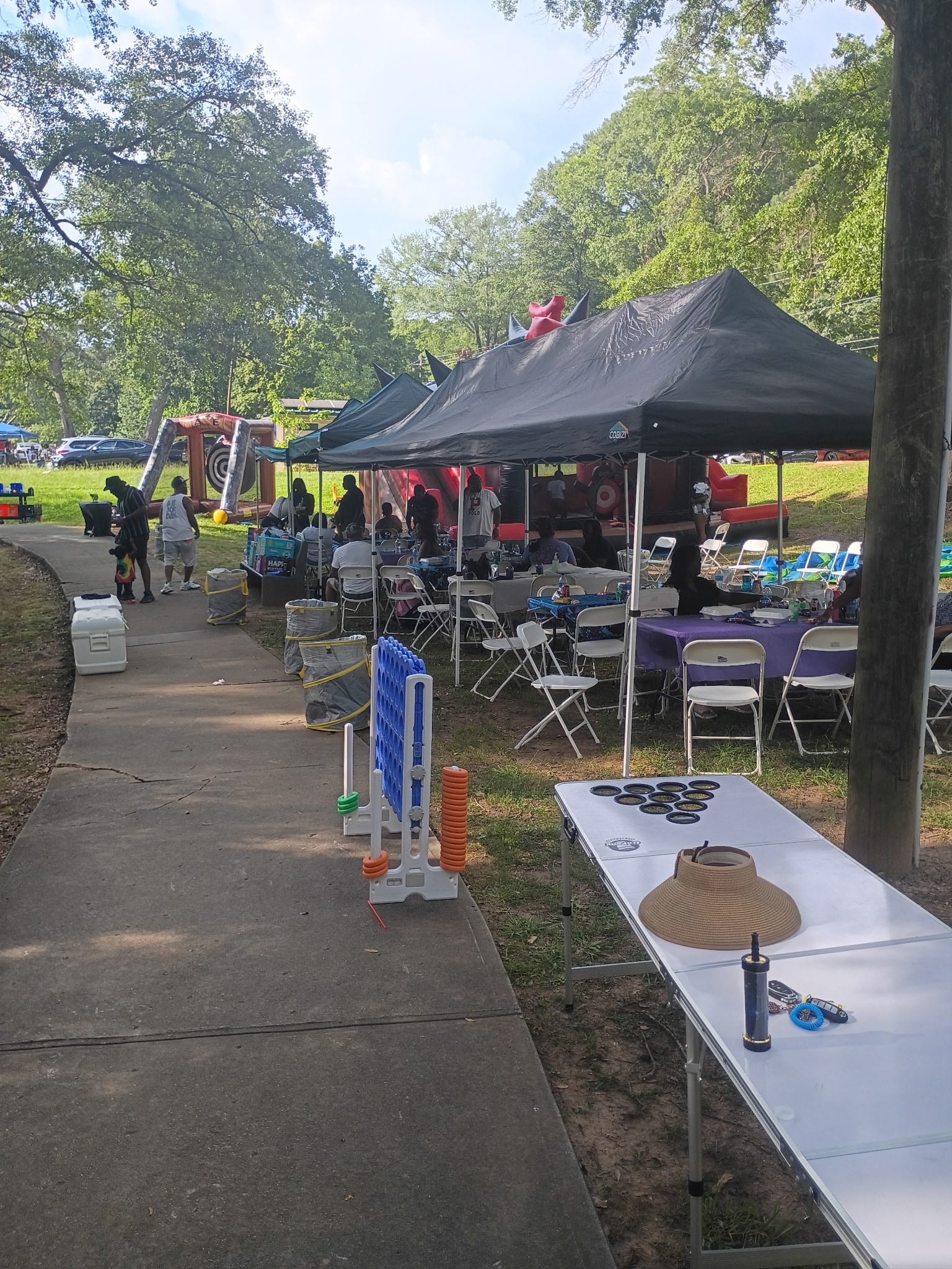 Outdoor event tents, tables and games from Everything Event in Atlanta on RentAnythingStore