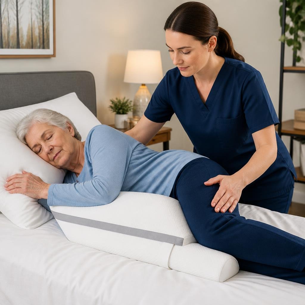 When Should Caregivers Use a Patient Turning Pillow at Home?