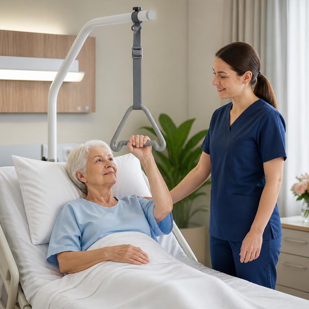 Should You Rent a Bed Trapeze Lift Aid After Surgery?