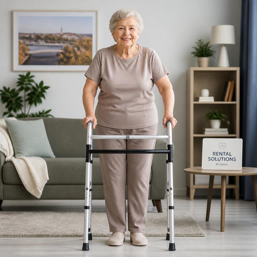 Folding Aluminum Walker Rental Guide for Seniors in Arnprior