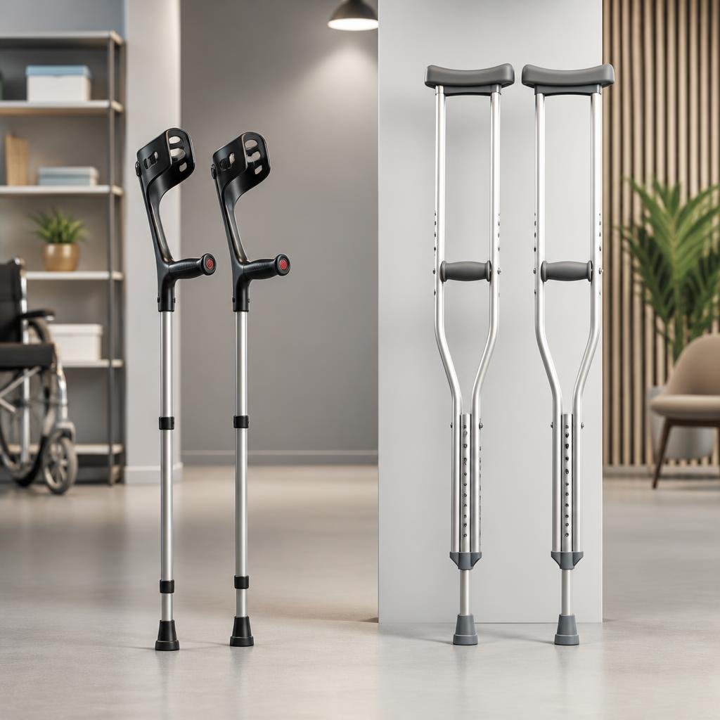 Forearm Crutches vs Underarm Crutches: Which Rental Is Right?