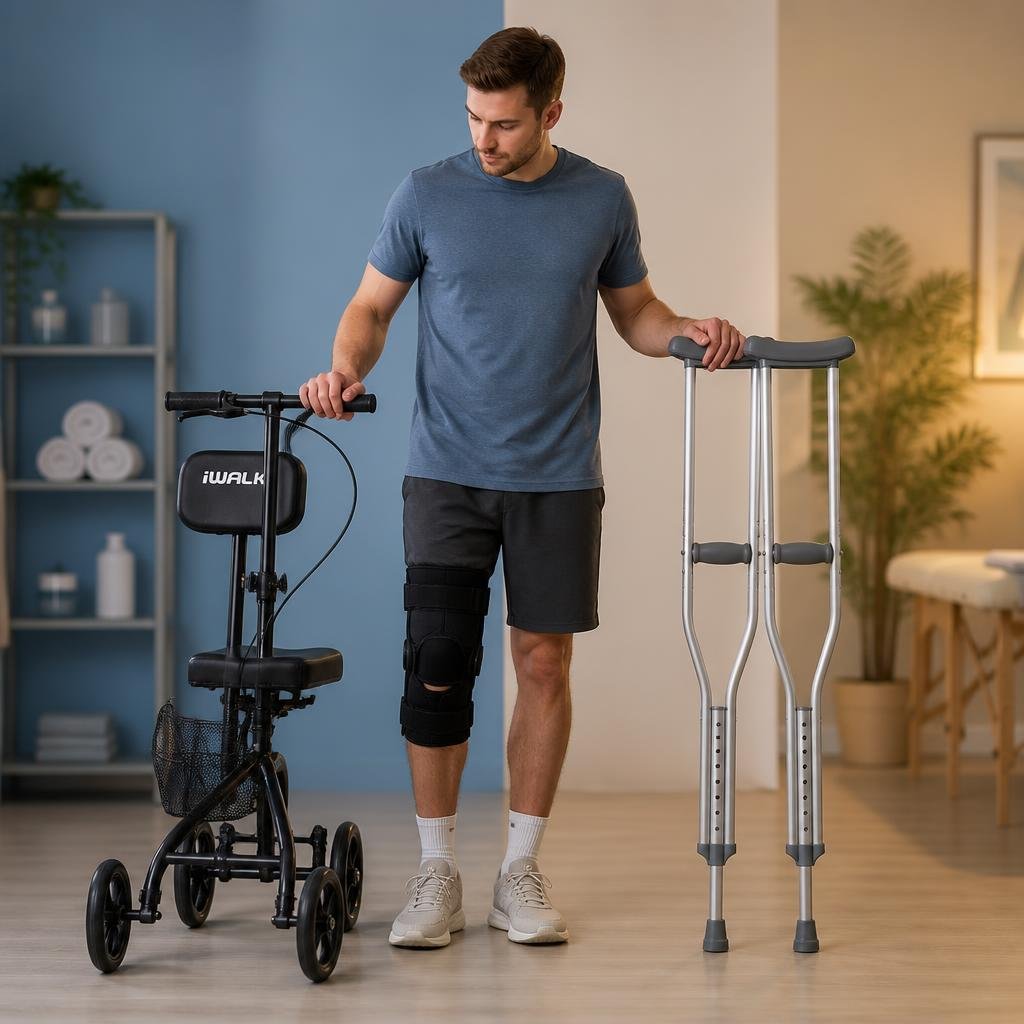 iWALK Knee Crutch vs. Crutches: Which Rental Fits Your Recovery?
