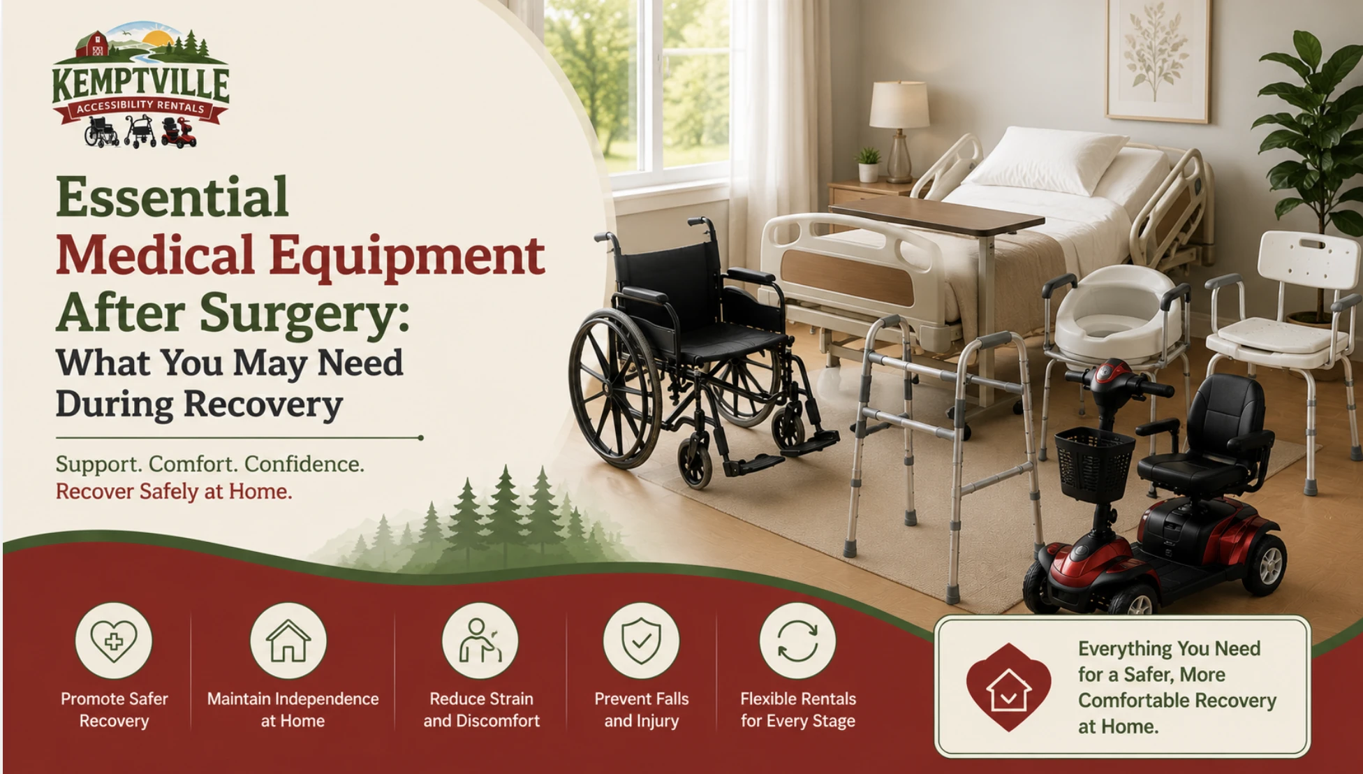 Essential Medical Equipment After Surgery: What You May Need During Recovery