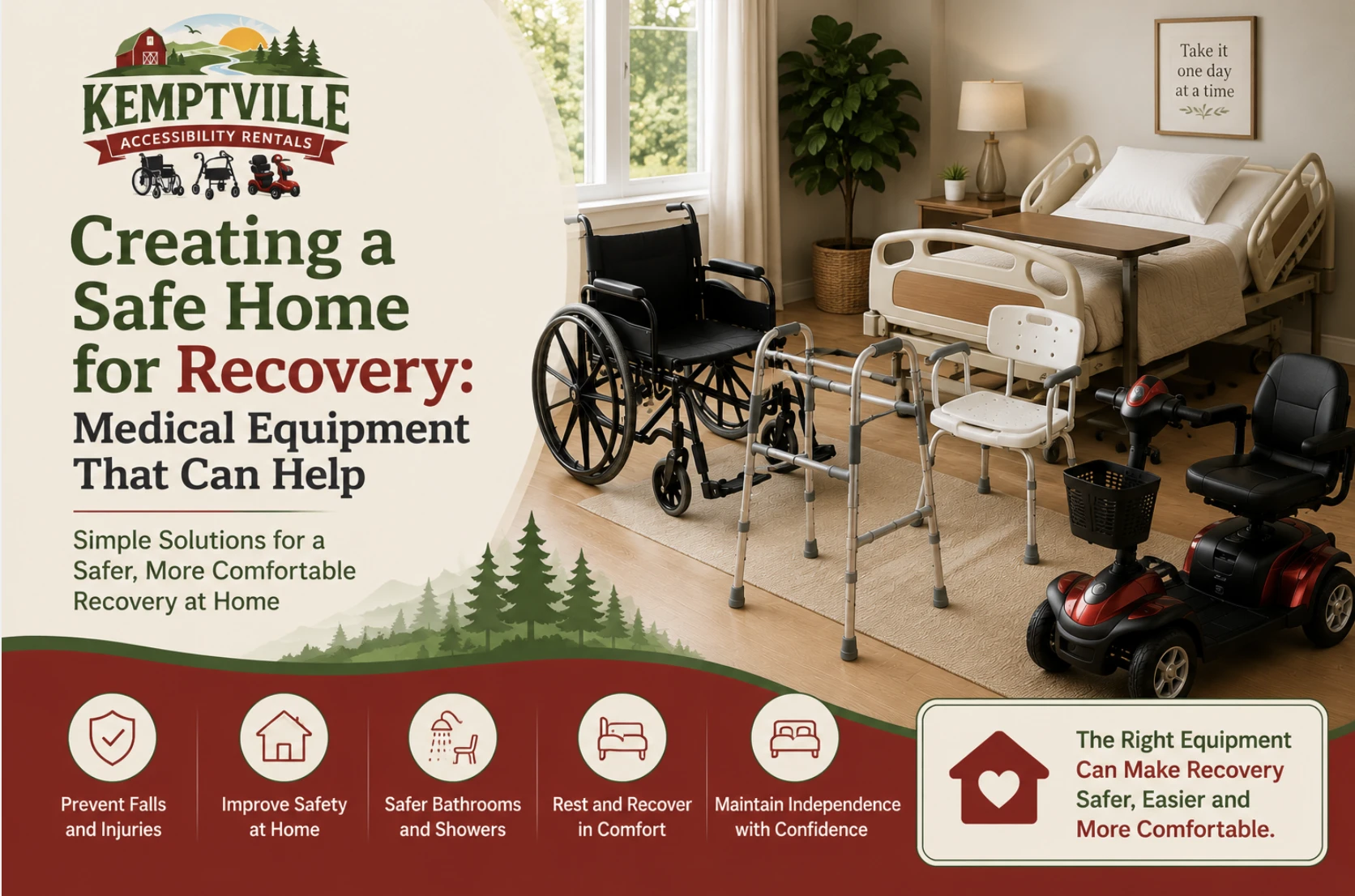Creating a Safe Home for Recovery: Medical Equipment That Can Help