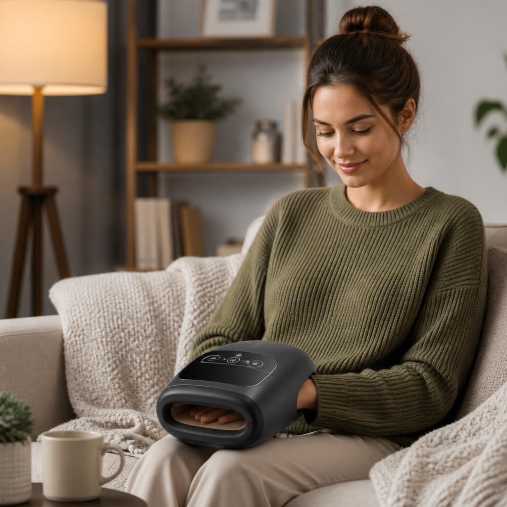 Best Ways to Use a Heated Hand Massager at Home