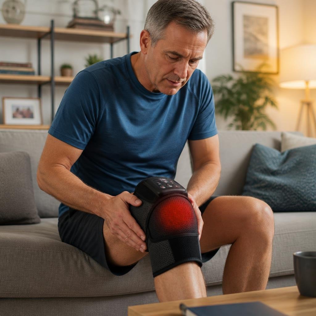 When to Use a Heated Knee Massager for Stiff Knees