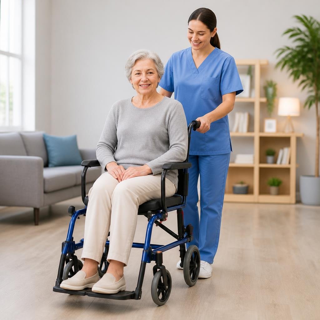 How to Use a 2-in-1 Rollator Transport Chair Safely