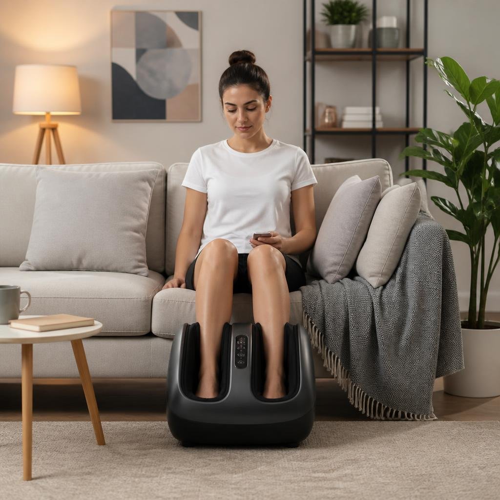 How to Use a Vibrating Foot and Calf Massager Safely