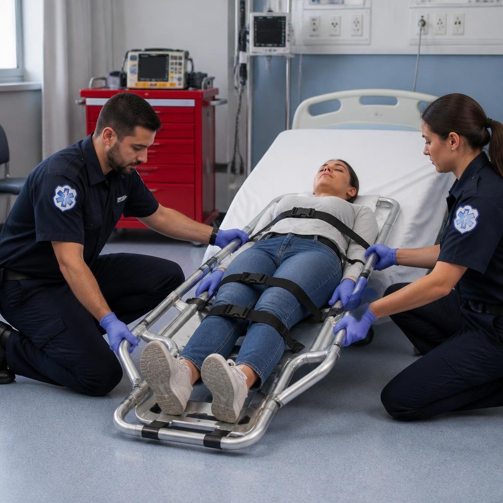 How to Use a Scoop Stretcher Safely for Patient Transfers