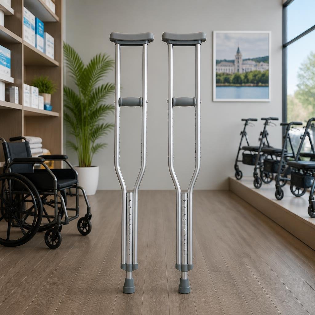 Where to Rent Foldable Adjustable Underarm Crutches in Kanata