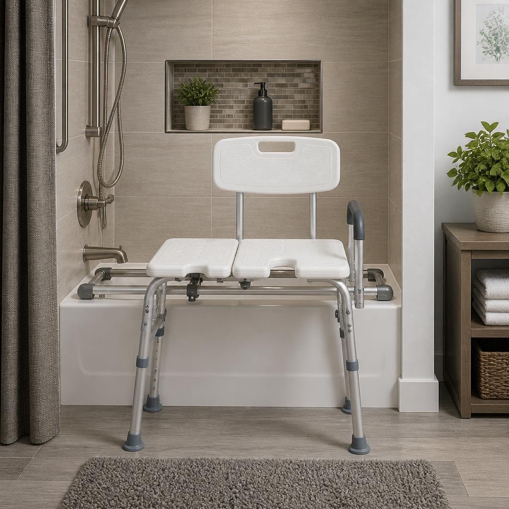How to Rent a Sliding Transfer Bench Shower Chair in Kanata