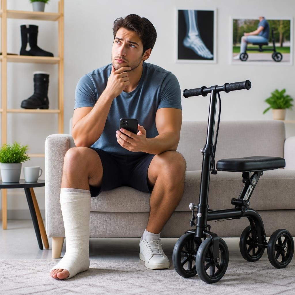 Should You Rent a Hands-Free Knee Crutch After Foot Surgery?