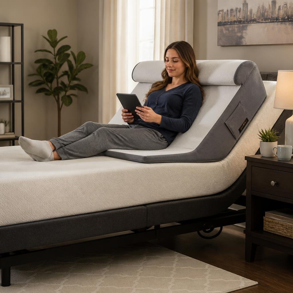 How to Rent an Adjustable Bed Backrest Wedge in Kanata
